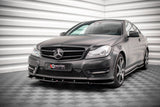 Maxton Design Front Splitter V.1 Mercedes-Benz C Coupe AMG-Line C204 by Maxton Design ME-C-204F-AMGLINE-C-FD1G