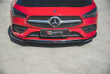 Maxton Design Front Splitter V.1 Mercedes-Benz CLA 35 AMG / AMG-Line C118 by Maxton Design ME-CLA-118-AMGLINE-FD1G