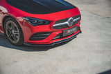 Maxton Design Front Splitter V.1 Mercedes-Benz CLA 35 AMG / AMG-Line C118 by Maxton Design ME-CLA-118-AMGLINE-FD1G