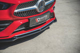 Maxton Design Front Splitter V.1 Mercedes-Benz CLA 35 AMG / AMG-Line C118 by Maxton Design ME-CLA-118-AMGLINE-FD1G