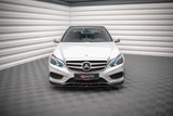 Maxton Design Front Splitter V.1 Mercedes-Benz E AMG-Line Sedan W212 Facelift by Maxton Design ME-E-212F-AMGLINE-FD1G