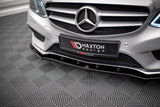 Maxton Design Front Splitter V.1 Mercedes-Benz E AMG-Line Sedan W212 Facelift by Maxton Design ME-E-212F-AMGLINE-FD1G