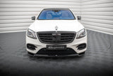 Maxton Design Front Splitter V.1 Mercedes-Benz S AMG-Line W222 Facelift by Maxton Design ME-S-222F-AMGLINE-FD1G