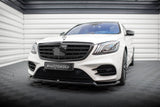Maxton Design Front Splitter V.1 Mercedes-Benz S AMG-Line W222 Facelift by Maxton Design ME-S-222F-AMGLINE-FD1G