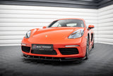 Maxton Design Front Splitter V.1 Porsche 718 Cayman 982C by Maxton Design PO-CA-718-FD1G