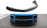 Maxton Design Front Splitter V.1 Porsche Macan Mk1 by Maxton Design PO-MA-1-FD1G