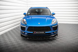 Maxton Design Front Splitter V.1 Porsche Macan Mk1 by Maxton Design PO-MA-1-FD1G