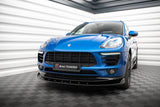 Maxton Design Front Splitter V.1 Porsche Macan Mk1 by Maxton Design PO-MA-1-FD1G