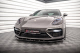 Maxton Design Front Splitter V.1 Porsche Panamera Turbo S E-Hybrid 971 by Maxton Design PO-PA-971-H-FD1G
