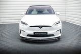 FRONT SPLITTER V.1 TESLA MODEL X MK1 FACELIFT by TESLA TE-MODELX-1F-FD1G+FD1RG