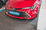 FRONT SPLITTER V.1 TOYOTA COROLLA HATCHBACK MK12 by TOYOTA TO-CO-12-FD1G