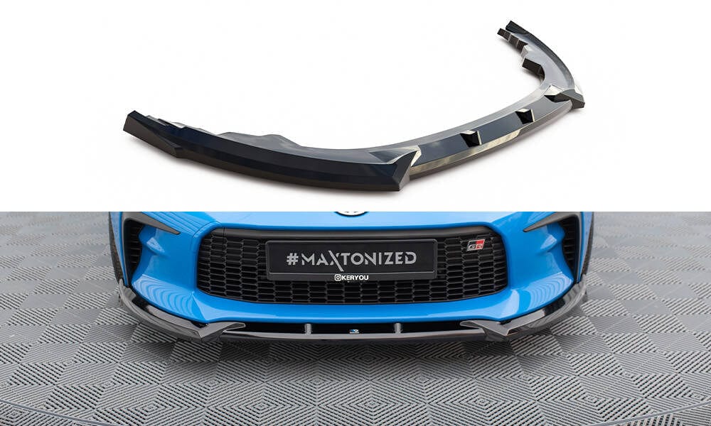 Maxton Design Front Splitter V.1 - Toyota GR86 Mk1 | TO-GR86-1-FD1G ...
