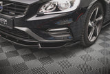 Maxton Design Front Splitter V.1 Volvo S60 R-Design Mk2 Facelift by Maxton Design VO-S60-2F-RDESIGN-FD1G
