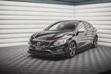 Maxton Design Front Splitter V.1 Volvo S60 R-Design Mk2 Facelift by Maxton Design VO-S60-2F-RDESIGN-FD1G