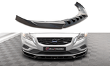 Maxton Design Front Splitter V.1 Volvo S60 R-Design Mk2 by Maxton Design VO-S60-2-RDESIGN-FD1G
