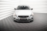 Maxton Design Front Splitter V.1 Volvo S60 R-Design Mk2 by Maxton Design VO-S60-2-RDESIGN-FD1G