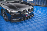 Maxton Design Front Splitter V.1 Volvo S60 R-Design Mk3 by Maxton Design VO-S60-3-RDESIGN-FD1G
