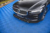 Maxton Design Front Splitter V.1 Volvo S60 R-Design Mk3 by Maxton Design VO-S60-3-RDESIGN-FD1G
