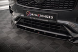 Maxton Design Front Splitter V.1 Volvo Xc90 R-Design Mk2 Facelift by Maxton Design VO-XC90-2F-RDESIGN-FD1G