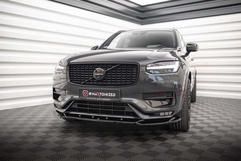 Maxton Design Front Splitter V.1 - Volvo XC90 R-Design Mk2 Facelift ...