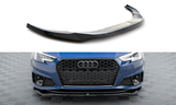 Maxton Design Front Splitter V.2 Audi S4 / A4 S-Line (Us My2019) by Maxton Design AU-A4-B9-COMP-FD2G
