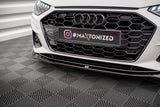 Maxton Design Front Splitter V.2 Audi A4 S-Line / S4 B9 Facelift by Maxton Design AU-A4-B9F-SLINE-FD2G