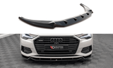 Maxton Design Front Splitter V.2 Audi A6 C8 by Maxton Design AU-A6-C8-FD2G
