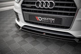 Maxton Design Front Splitter V.2 Audi Q3 S-Line 8U Facelift by Maxton Design AU-Q3-1F-SLINE-FD2G+FD2RG