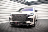 Maxton Design Front Splitter V.2 Audi Q4 E-Tron Sportback Mk1 by Maxton Design AU-Q4-ETRON-1-SB-FD2G+FD2RG