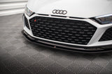 Maxton Design Front Splitter V.2 Audi R8 Mk2 Facelift by Maxton Design AU-R8-2F-FD3G+FD3RG