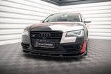 Maxton Design Front Splitter V.2 Audi S8 D4 by Maxton Design AU-A8-D4-SLINE-FD2G