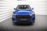 Maxton Design Front Splitter V.2 Audi Sq5 / Q5 S-Line SUV / Sportback Mk2 Facelift by Maxton Design AU-SQ5-2F-SB-FD2G