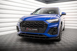 Maxton Design Front Splitter V.2 Audi Sq5 / Q5 S-Line SUV / Sportback Mk2 Facelift by Maxton Design AU-SQ5-2F-SB-FD2G