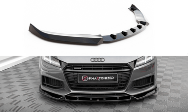 Maxton Design Front Splitter V.2 Audi TT S / S-Line 8S by Maxton Design AU-TT-3-SLINE-FD2G