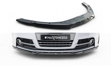 Maxton Design Front Splitter V.2 Audi Tt S / Tt S-Line 8J Facelift by Maxton Design AU-TT-2-SLINE-FD2G