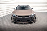 Maxton Design Front Splitter V.2 Audi E-Tron GT / Rs GT Mk1 by Maxton Design AU-ETRON-1-RS-FD2G+FD2RG