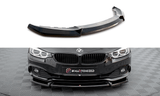 Maxton Design Front Splitter V.2 BMW 4 Coupe / Gran Coupe / Cabrio F32 / F36 / F33 by Maxton Design BM-4-F36-GC-FD2G