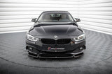 Maxton Design Front Splitter V.2 BMW 4 Coupe / Gran Coupe / Cabrio F32 / F36 / F33 by Maxton Design BM-4-F36-GC-FD2G