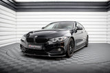 Maxton Design Front Splitter V.2 BMW 4 Coupe / Gran Coupe / Cabrio F32 / F36 / F33 by Maxton Design BM-4-F36-GC-FD2G