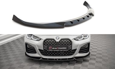 Maxton Design Front Splitter V.2 BMW 4 / I4 Gran Coupe M-Pack G26 by Maxton Design BM-4-G26-MPACK-GC-FD2G
