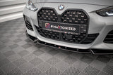 Maxton Design Front Splitter V.2 BMW 4 / I4 Gran Coupe M-Pack G26 by Maxton Design BM-4-G26-MPACK-GC-FD2G
