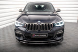 Maxton Design Front Splitter V.2 BMW X4 M-Pack G02 by Maxton Design BM-X4-02-MPACK-FD2G+FD2RG