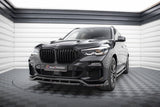 Maxton Design Front Splitter V.2 BMW X5 M-Pack G05 by Maxton Design BM-X5-05-MPACK-FD2G+FD2RG