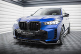 Maxton Design Front Splitter V.2 - BMW X5 M-Pack G05 (Facelift) by Maxton Design BM-X5-05F-MPACK-FD2G+FD2RG