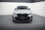 Maxton Design Front Splitter V.2 BMW X6 M-Pack G06 Facelift by Maxton Design BM-X6-G06F-MPACK-FD2G+FD2RG