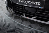 Maxton Design Front Splitter V.2 BMW XM G09 by Maxton Design BM-XM-1-FD2G