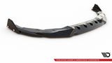 Maxton Design Front Splitter V.2 + Flaps BMW 2 Coupe M-Pack / M240I G42 by Maxton Design BM-2-42-MPACK-FD2G+FSF1B