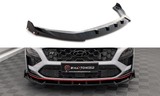 Front Splitter V.2 + Flaps Hyundai Kona N Mk2 by HYUNDAI HY-KO-1-N-FD2G+FSF1B
