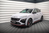 Front Splitter V.2 + Flaps Hyundai Kona N Mk2 by HYUNDAI HY-KO-1-N-FD2G+FSF1B
