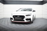 FRONT SPLITTER V.2 HYUNDAI I30 N (ELANTRA GT) MK3 HATCHBACK / FASTBACK by HYUNDAI HY-I30-3-N-FD2G